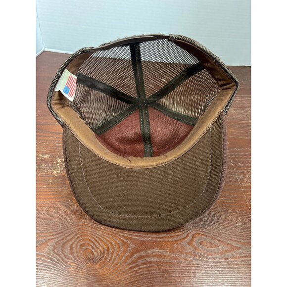 Vintage Budweiser Clydesdale Brown Trucker Patch Hat With Mesh Back X3 - Picture 4 of 5